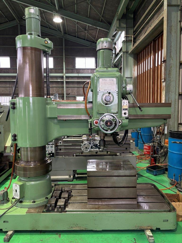 ラジアルボール盤